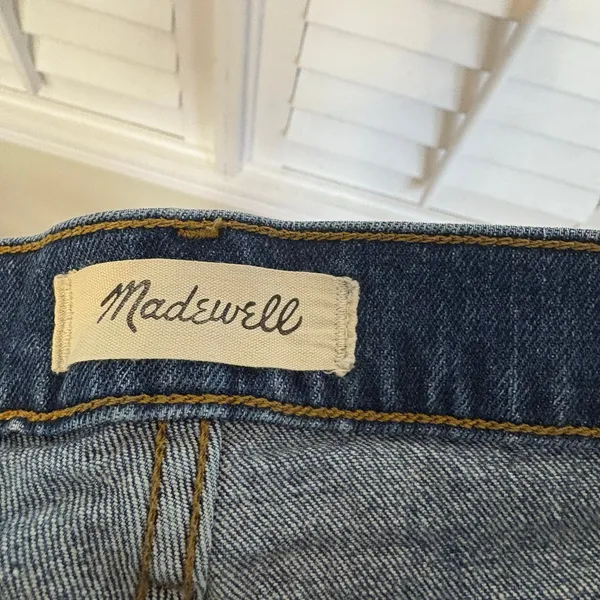 Madewell‎ High Rise Denim Shorts Size 25 - Image 5