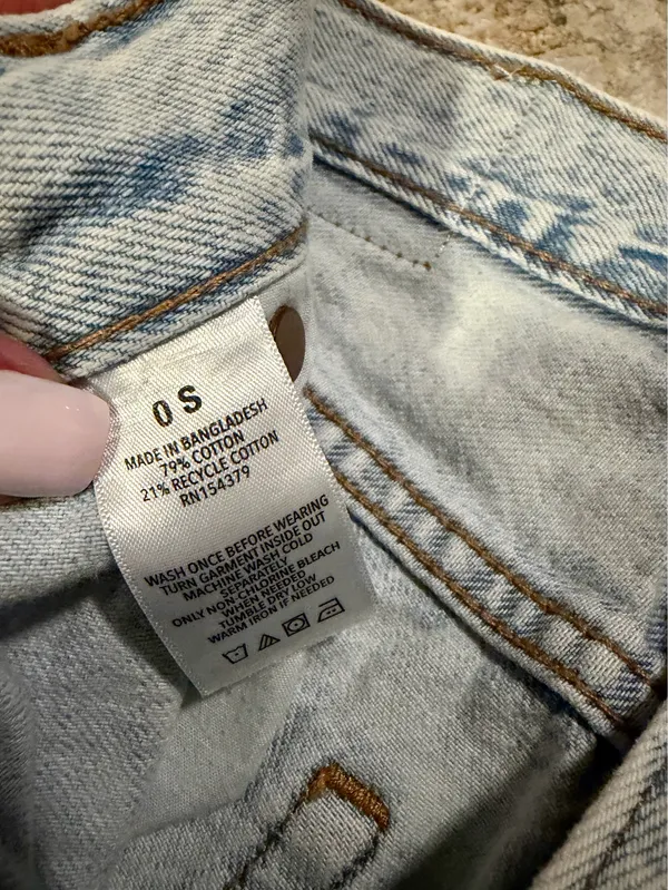 Aeropostale Jeans 90s Baggy Light Wash 0 - Image 5