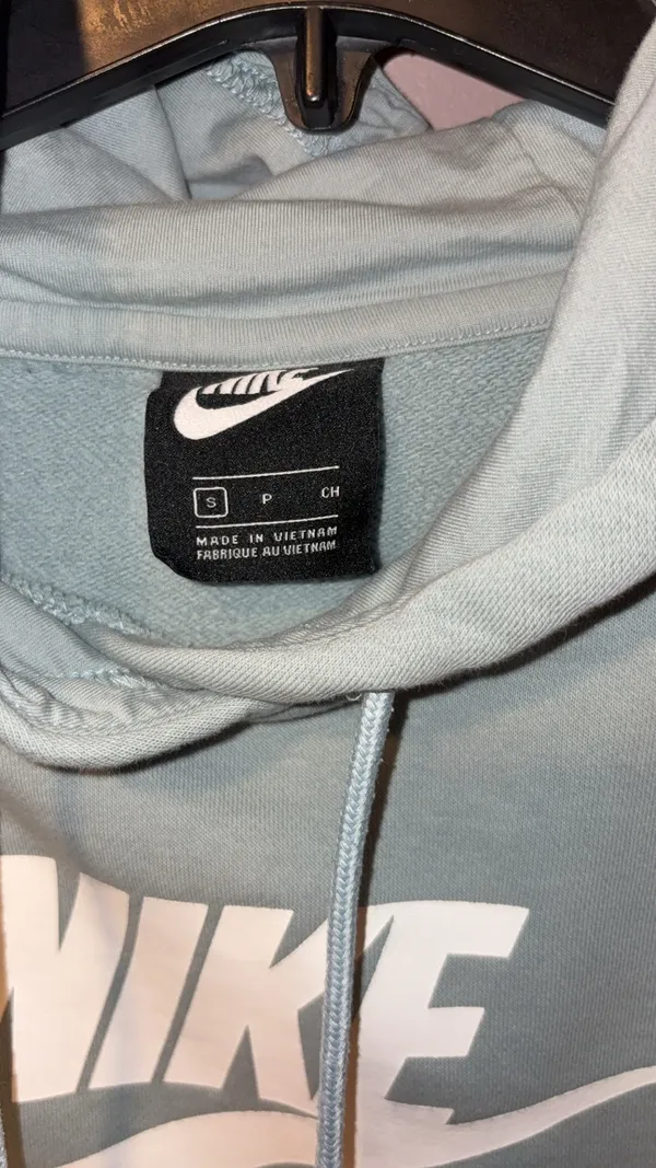 Women’s Nike Sage Green Hoodie size small - Image 2