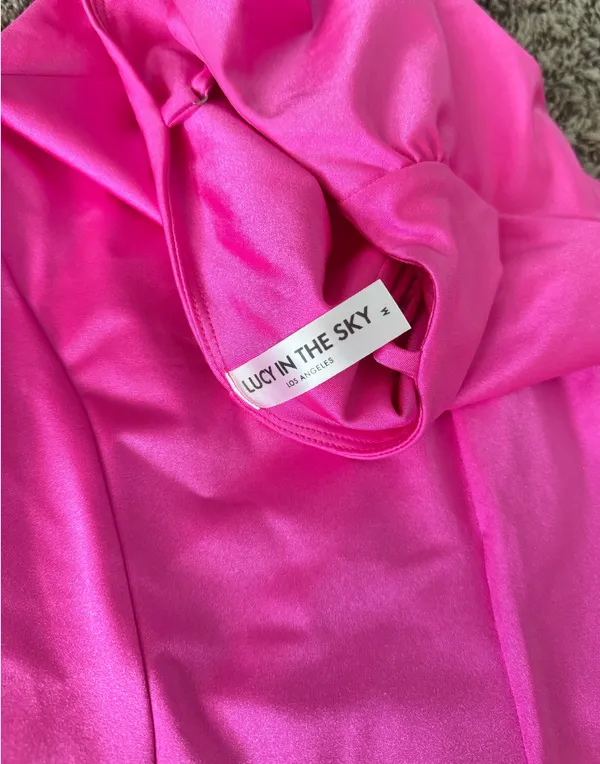 Lucy in the Sky Romper Pink - Image 4