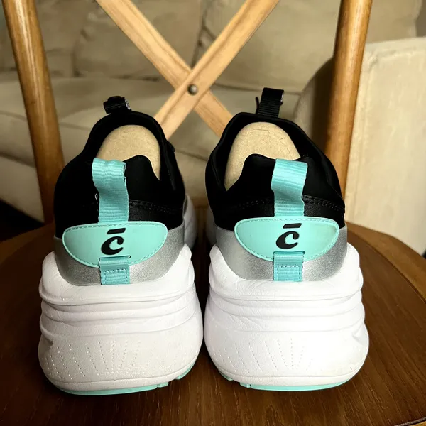 Clove Unisex Forte 2 Nursing Sneakers Size W 13 M 11.5 Black Platinum Aqua - Image 5