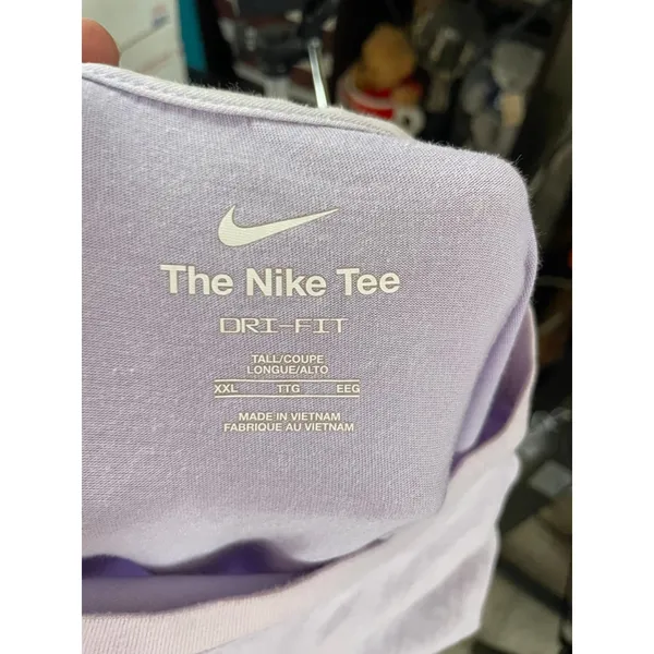 Women's Nike Athletic Dept. Lavender Teal Short Sleeve Tee XXL - Image 3