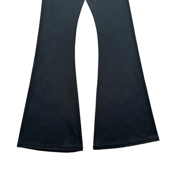 🔃High Waist Black Flare Leg Yoga Pants Leggings - Image 7