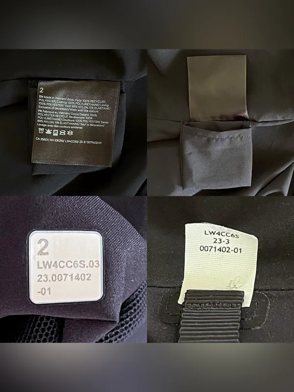 Lululemon Oversized Tie-Waist Trench Coat Black‎ Size 2 Excellent - Image 8
