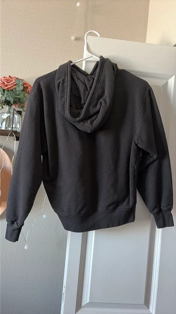 Hanes Black Hoodie - Image 2