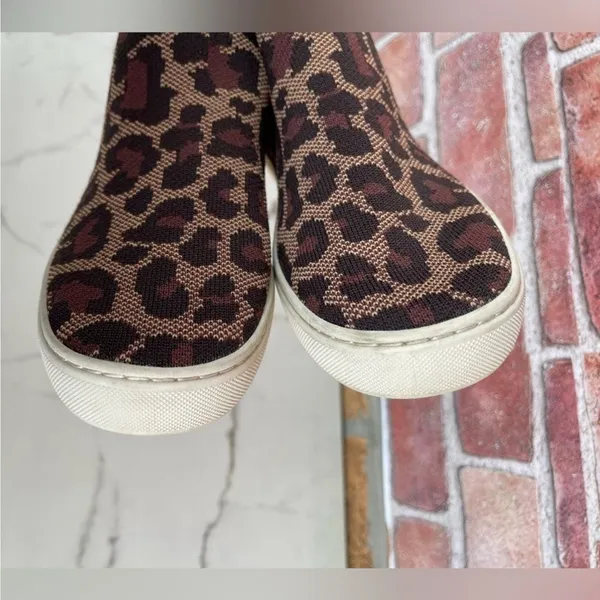 Rothy's leopard print high top sneakers size 7.5 - Image 7