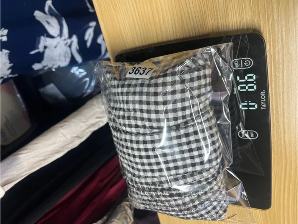 Vineyard Vines Black & White Gingham One-Shoulder Dress - Image 14