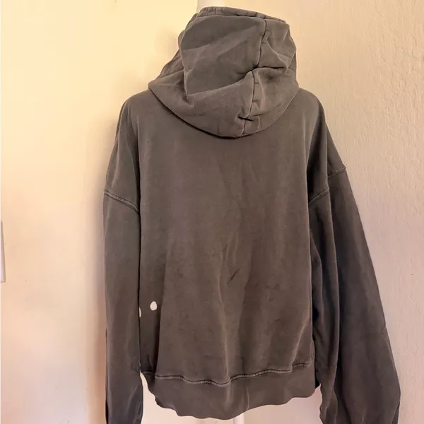 ANINE BING Women's Bleached Alec
Hoodie Size Medium - Image 9