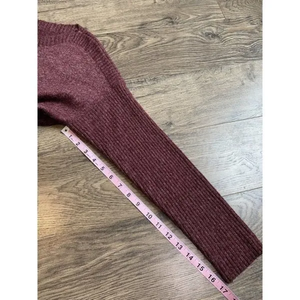 Womens Abercrombie and Fitch acrylic long line pocket long sleeve sweater size S - Image 8