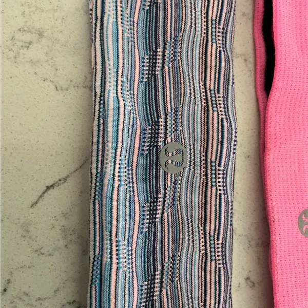 Lululemon Headbands Trio - White ,Pink, Multicolor - Image 3