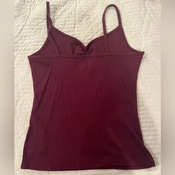 Hollister Maroon tank top - Image 2