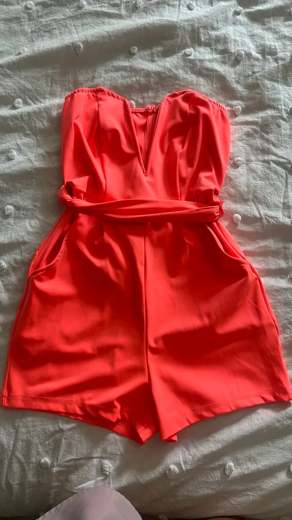 Summer romper Orange - Image 3