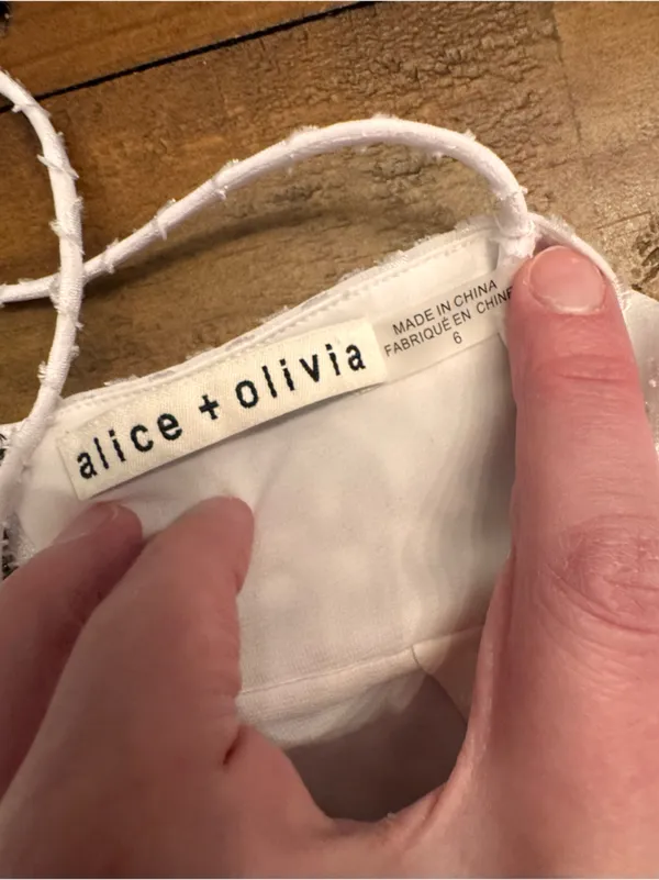 ALICE +‎ OLIVIA Roe Mini Dress - Image 4