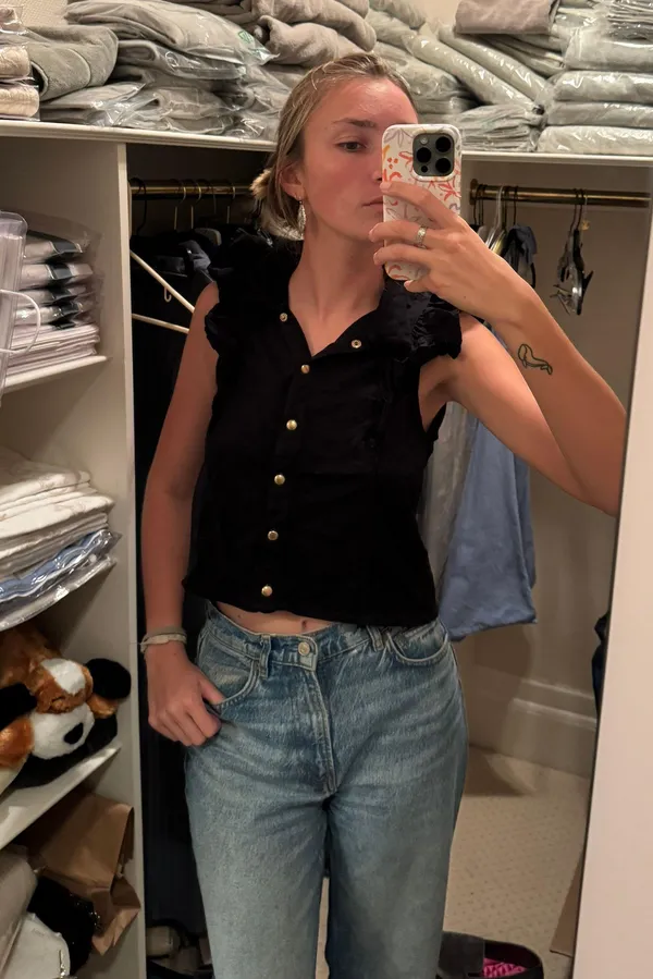 Nation Ltd Black Top/ Blouse - Image 5