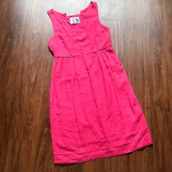 🛍 Anthropologie Edmé & esyllte linen dress sz 4‎ - Image 3