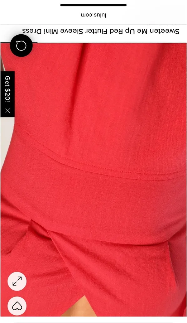 Lulus Dress Mini - Image 3