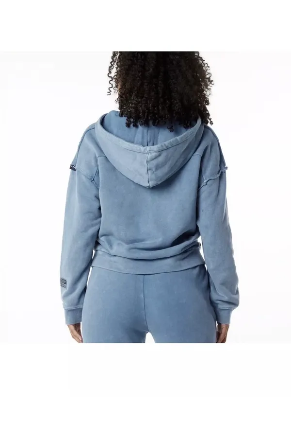 Alphalete Women’s Terry Oversized Hoodie - Celestial Blue ,Size Medium - Image 2