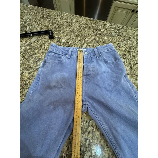We The Free Deep Trance Dropped Boyfriend Jeans Size 24 Button Fly - Image 10