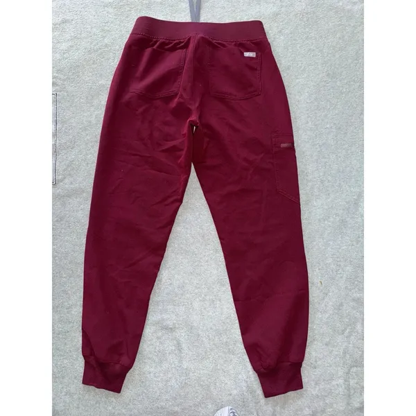 Figs Zamora Jogger Scrub Pants Graphite Red Size XSmall‎ - Image 4