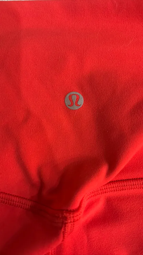 Lululemon Red Align Leggings 25” - Image 4