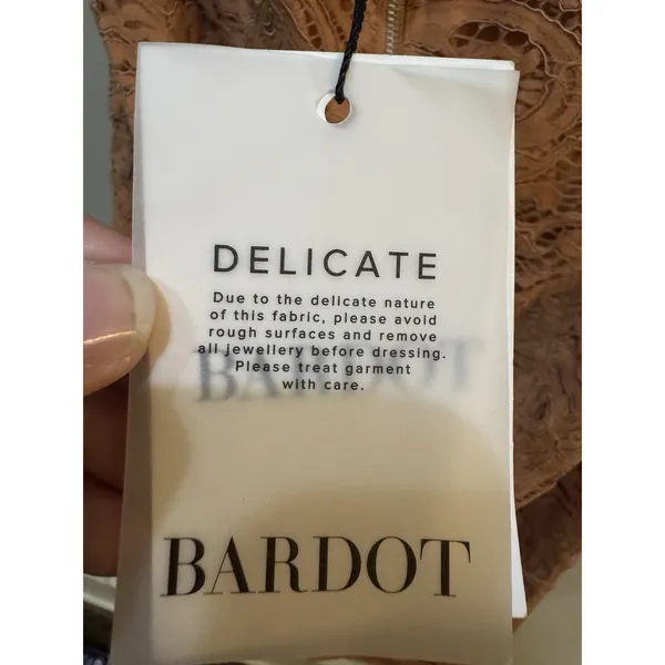 Bardot Riviera Corset Dress Size‎ XL Lace Halter Neck - Image 8