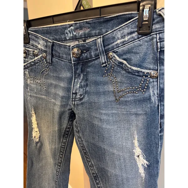 Miss Me Y2K Flare Alina Jeans Size 27 - Image 4