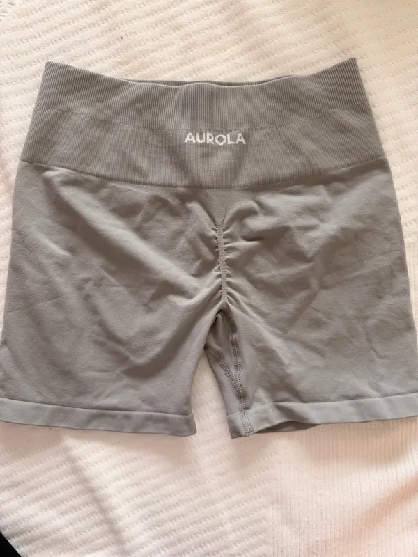 Aurola Intensify Workout Shorts Small Gray - Image 2