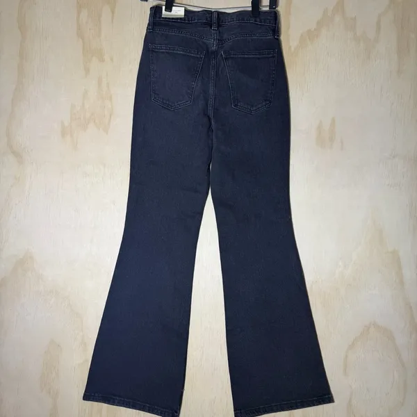 NWT Universal Thread High-Rise Flare Jeans Womens Size 2‎ Comfort Stretch Black - Image 9