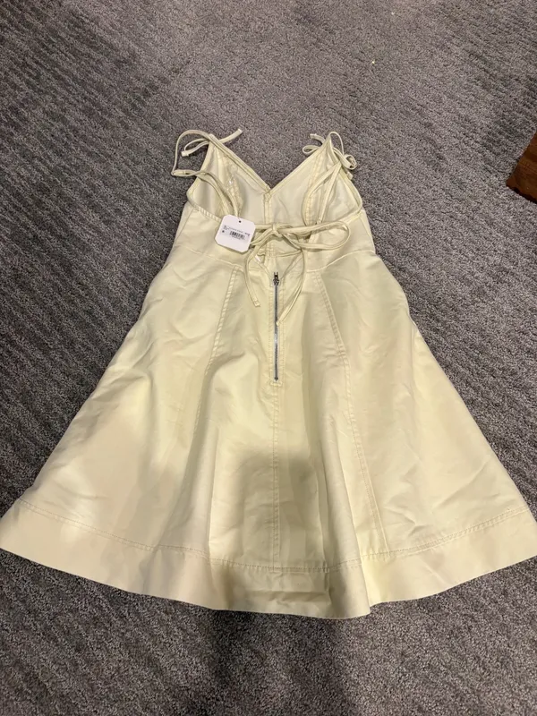 Calliope Denim yellow altard state Mini Dress - Image 4