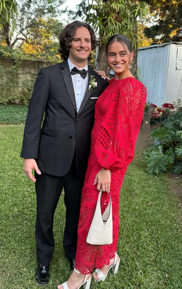 Farm Rio Red  Dress - Image 2