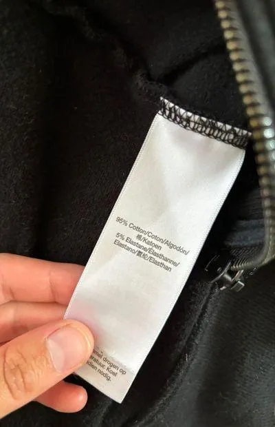 Black Zip Up Hoodie  - Image 7