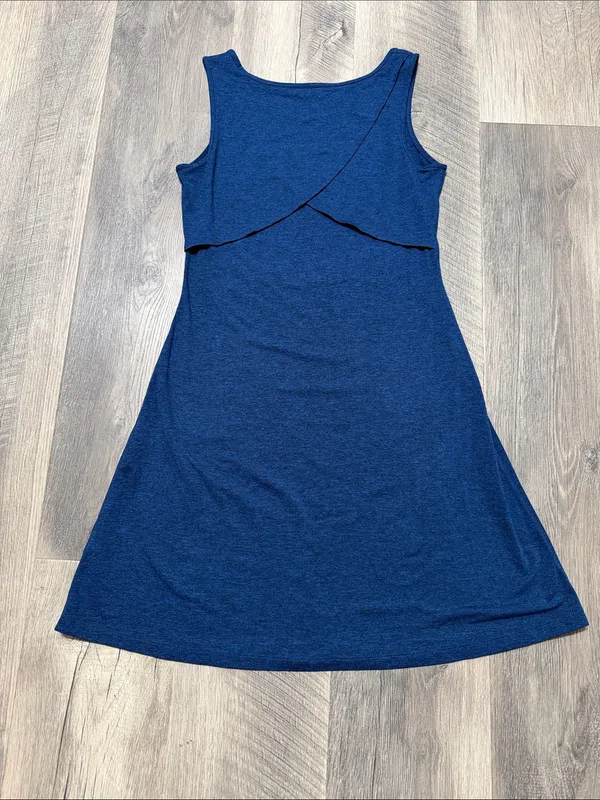 Patagonia Navy Sleeveless A-Line Dress - Image 4