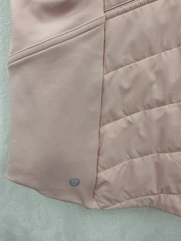 lululemon athletica pale pink quilted vest 761 - Image 7