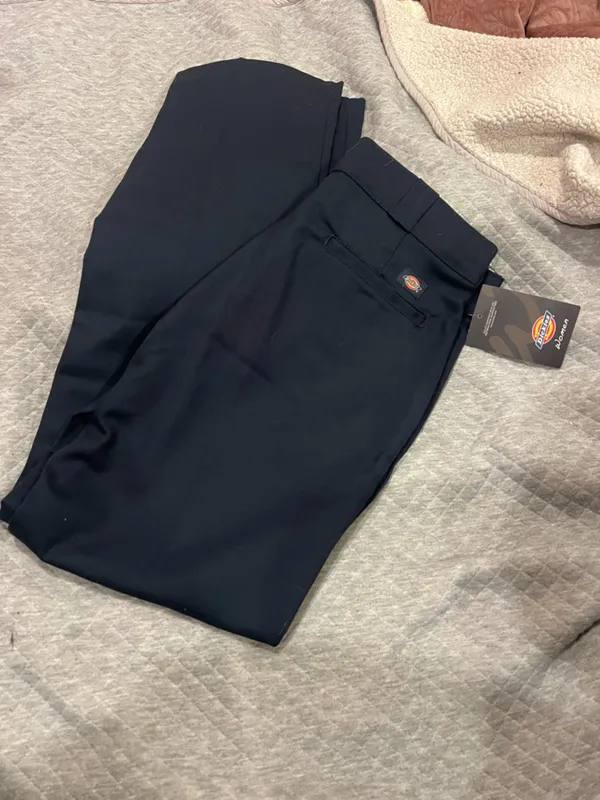 Dickies Dark Navy Straight Work Shorts - Image 2