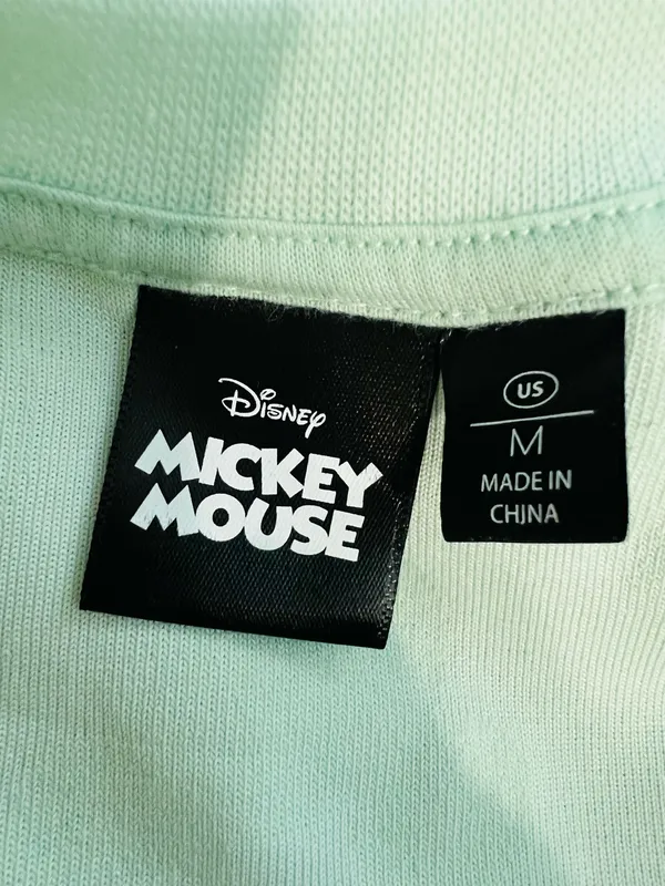 Disney Mint Green Mickey Mouse T-Shirt - Image 4