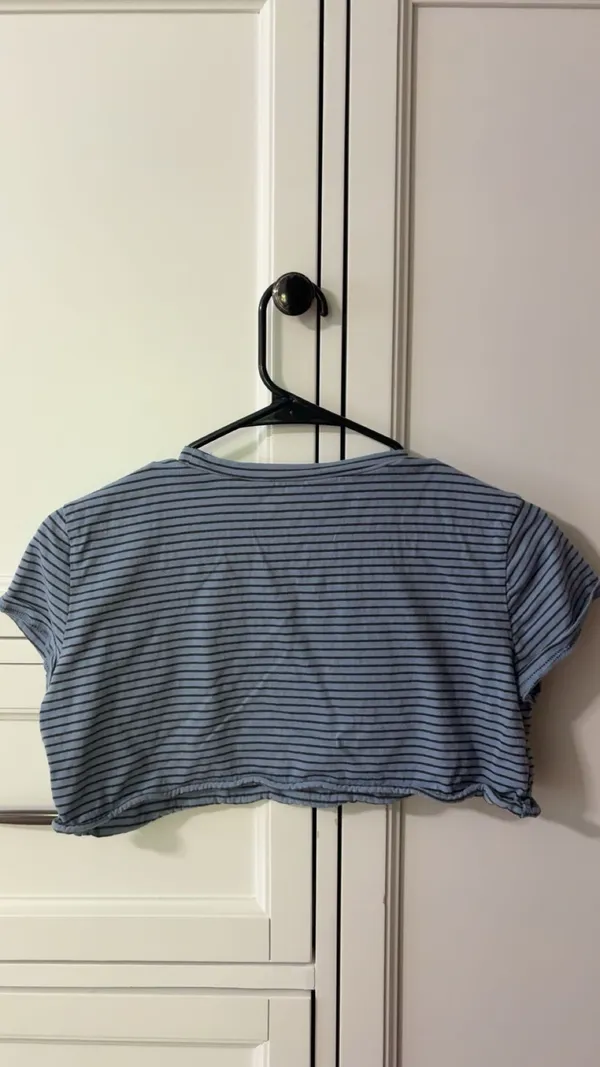 Edikted striped crop top - Image 3