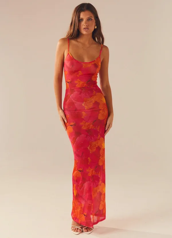 Peppermayo Love On The Run Maxi Dress- Floral Sun - Image 9