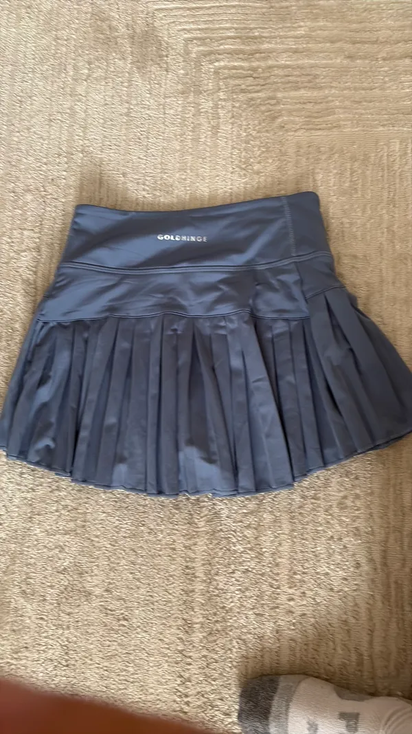 Gold Hinge Skirt Tennis - Image 3