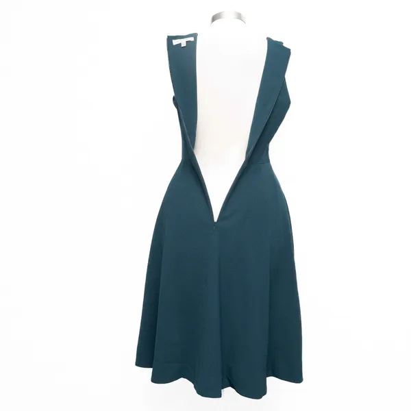 Dress the‎ Population - Catalina Crepe V-Neck Sleeveless A-Line Dress - Image 12