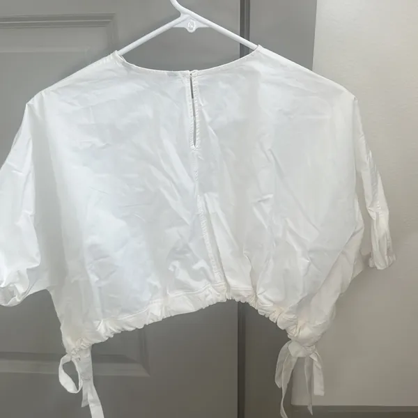 Zara Drawstring Ruched Top - Image 4