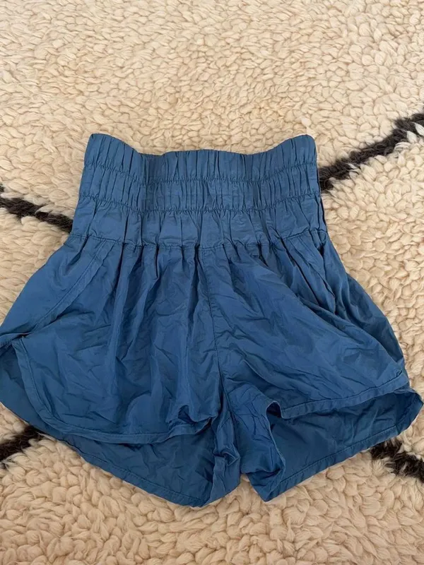 Free People Movement The Way Home Shorts Steel Blue XS - Image 2