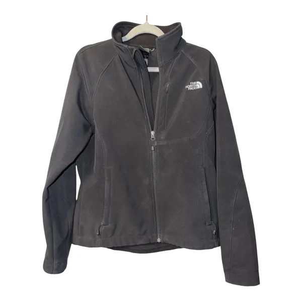 North Face Womens Black Apex Barrier Soft Shell Jacket, Medium - Image 2