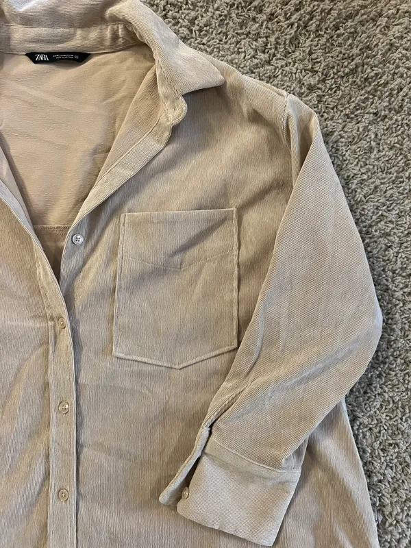 Corduroy Oversized Flannel - Image 8