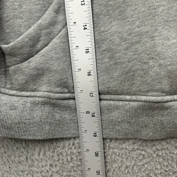 Lululemon Scuba Oversized Half Zip Hoodie Heathered Core Medium Grey W XS Small - Image 9