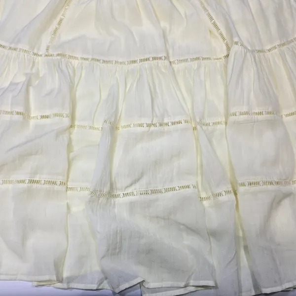 Tularosa Eleanora Embroidered Dress in Mellow Yellow Large - Image 11