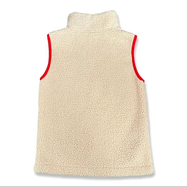 PINK Victoria’s Secret Sherpa Full Zip Fleece Vest. XS - Image 4