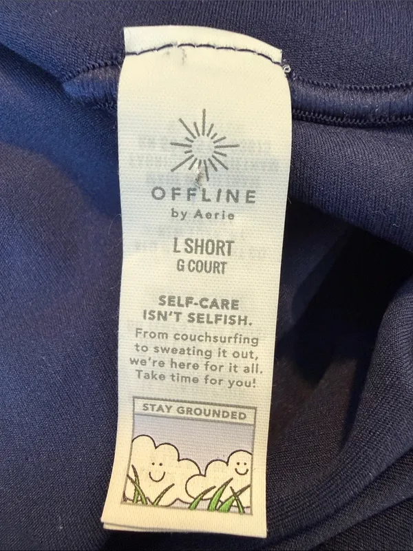 OFFLINE by AERIE Navy Blue Real Me Hi-Rise 7/8 Leggings - Image 14