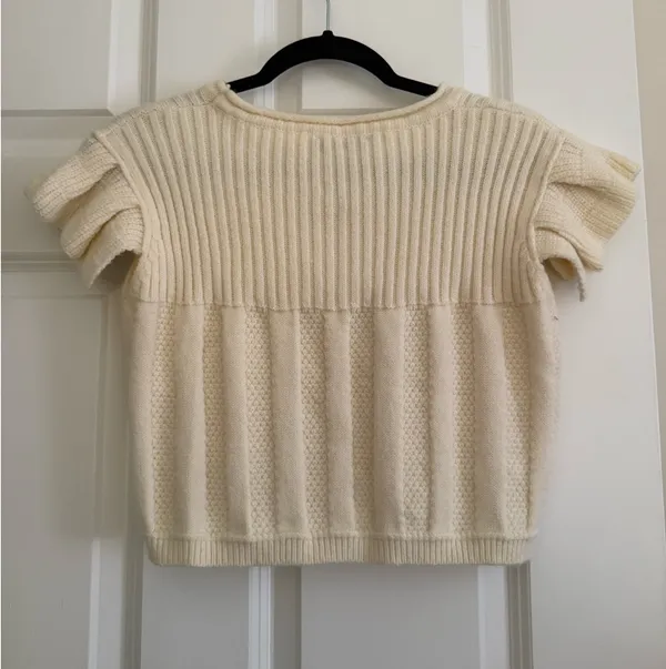 Shein Cropped Sweater Top - Image 2