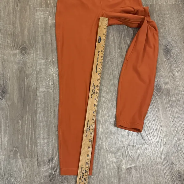 Lululemon Align Pant 25" Legging Size 8 Orange W5CTCS‎ Nulu Athletic - Image 5