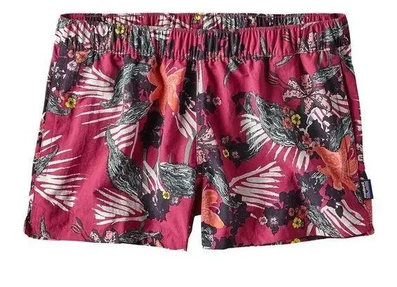 Patagonia Barely Baggies Tropical Kelp Garden Floral Print Hiking Shorts - Image 3